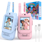 Kids Video Walkie Talkies Rechargeable Two-Way Video Calling