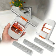 Powerful Squeeze Folding Mini Mop Compact Handheld Cleaning Tool