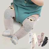 Baby Knee Non-Slip Floor Socks Safe Crawling & First Steps