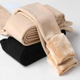 Winter Leggings Fleece-Lined Thermal Leggings for Warmth & Comfort