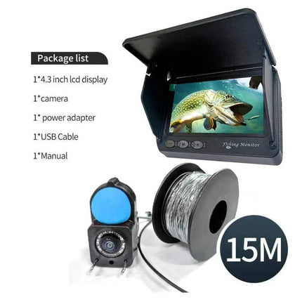Portable Fishing Camera 4.3” LCD Fish Finder 1080P Underwater View Astoria Lifestyle
