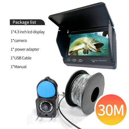 Portable Fishing Camera 4.3” LCD Fish Finder 1080P Underwater View Astoria Lifestyle