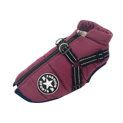Waterproof Dog Harness Jacket Warm, Dry & Secure Outdoor Protection Astoria Lifestyle