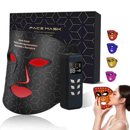 Facial Red Light Therapy Mask LED Skin Rejuvenation Device Astoria Lifestyle