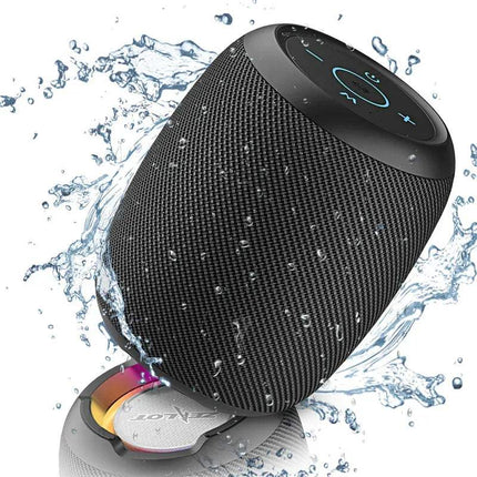 Zealot S53 Portable Bluetooth Speaker with water splash effect and sleek design for powerful sound anywhere. - Astoria Lifestyle