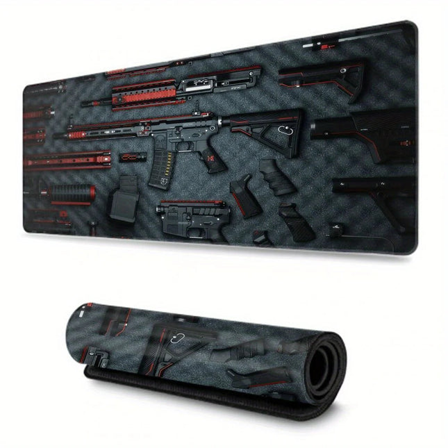 Tactical Gun Parts Print Mat Astoria Lifestyle