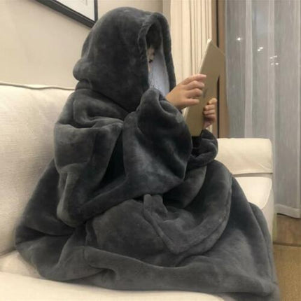 Oversized Hoodie Blanket Sherpa Wearable Fleece Blanket Hoodie Astoria Lifestyle