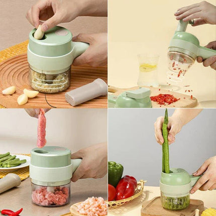 4 in 1 Handheld Electric Vegetable Cutter Multifunction Food Prep Tool Astoria Lifestyle
