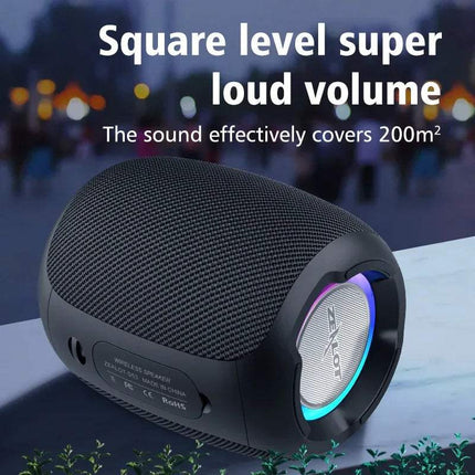 Zealot S53 Portable Bluetooth Speaker is designed for super loud volume with sound coverage of 200m². - Astoria Lifestyle
