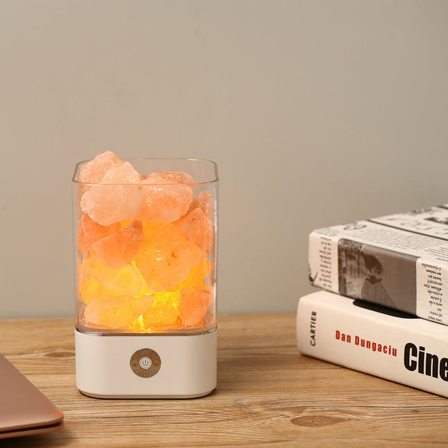 Himalayan Salt Lamp Natural Crystal Ambient Night Light Decor Astoria Lifestyle