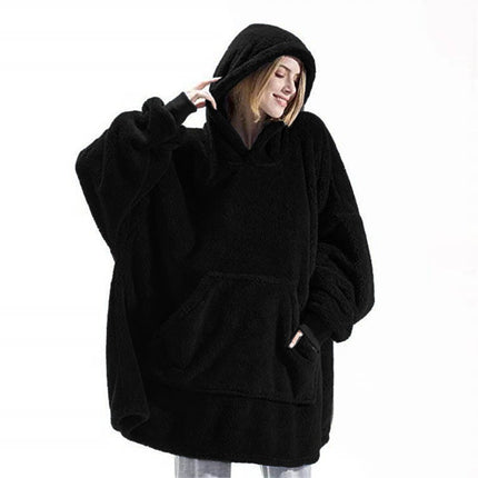 Oversized Hoodie Blanket Sherpa Wearable Fleece Blanket Hoodie Astoria Lifestyle