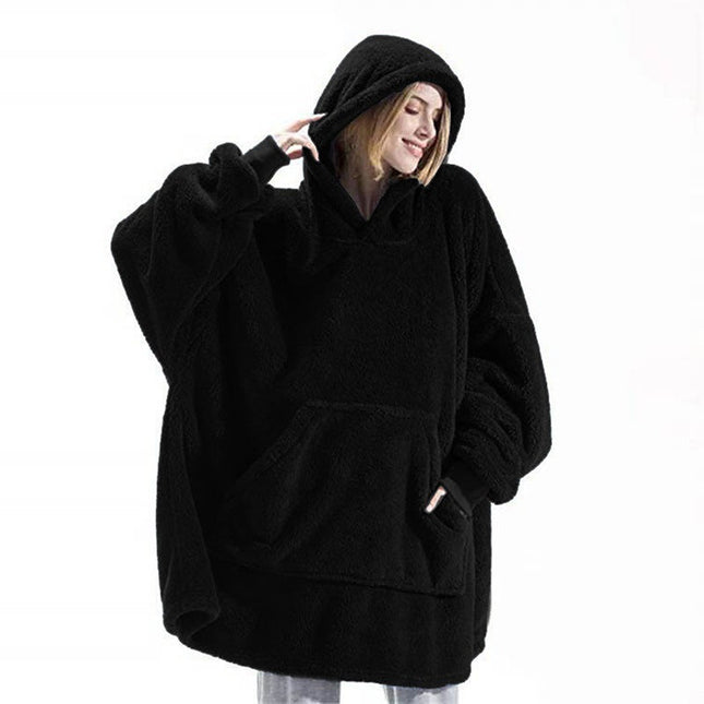 Oversized Hoodie Blanket Sherpa Wearable Fleece Blanket Hoodie Astoria Lifestyle