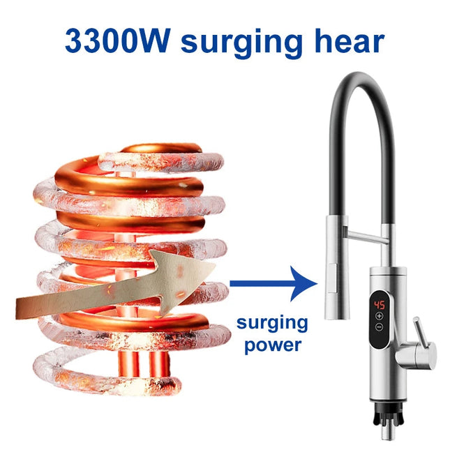 Instant Water Heater Kitchen Faucet Tankless Hot Water Tap Astoria Lifestyle