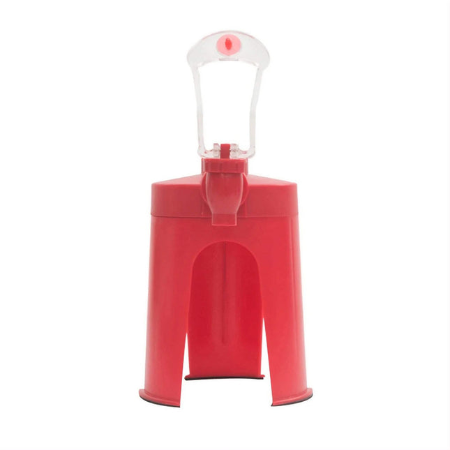 Soda Dispenser upside down beverage bottle pouring gadget for easy drink dispensing. Astoria Lifestyle