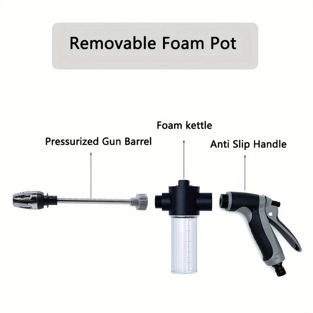 High-Pressure Car Washing Water Gun Garden Hose Spray Nozzle Astoria Lifestyle