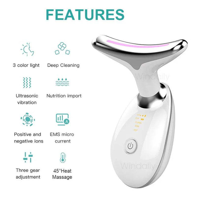 Neck Face Beauty EMS Facial Lifting Device Firm & Rejuvenate Your Skin Astoria Lifestyle