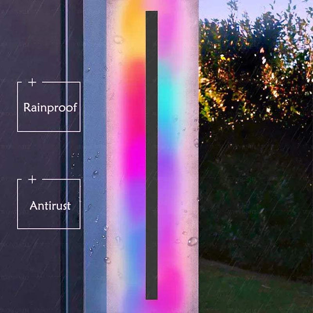 Waterproof Outdoor IP65 RGB Wall Light 30CM 10W Stylish & Durable - Astoria Lifestyle