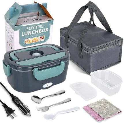 2-In-1 Electric Heating Lunch Box Portable Food Warmer Office & Travel Astoria Lifestyle
