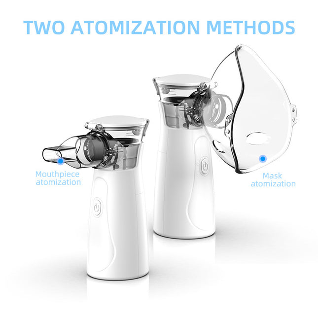 Handheld Nebulizer Portable Quiet Fine Mist Inhalation Device