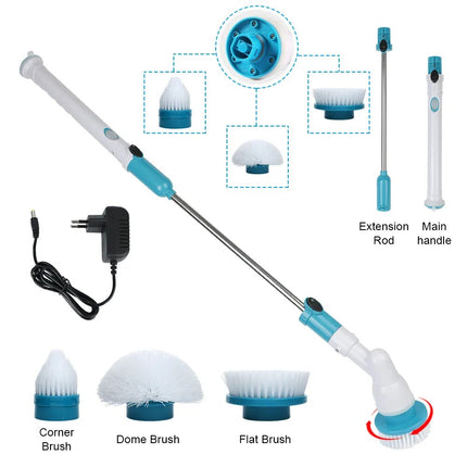 Electric Spin Cleaner Cordless Power Scrubber Cleaning Brush Astoria Lifestyle
