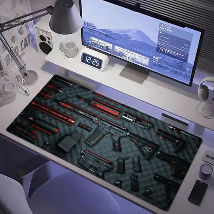 Tactical Gun Parts Print Mat Astoria Lifestyle