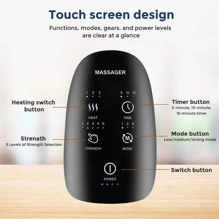 Wireless Electric Hand Massager Cordless Heat & Compression Relief Astoria Lifestyle