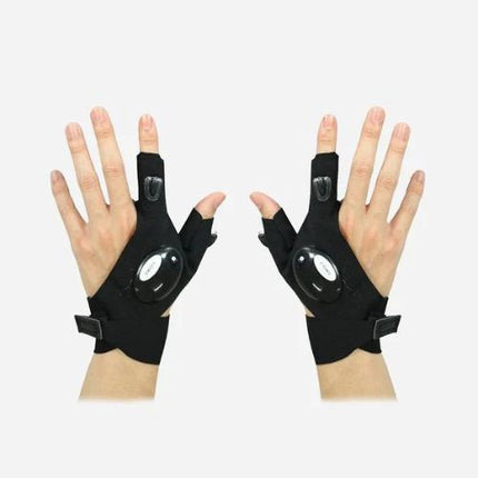 Gloves Light LED Finger Flashlight Hands Free Work Gloves Astoria Lifestyle