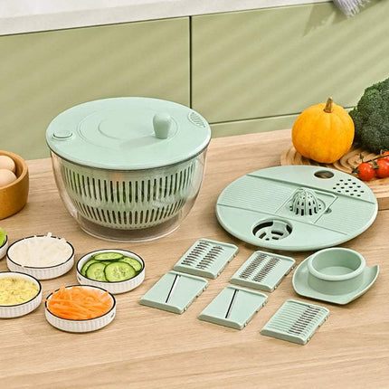 7-Piece Multifunction Salad Spinner Set Astoria Lifestyle
