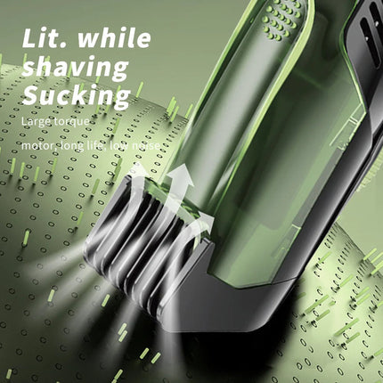 Vacuum Beard Trimmer Cordless Grooming Kit with Hair Capture Astoria Lifestyle