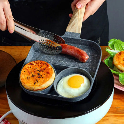 Breakfast Frying Pan Multi Section Nonstick Egg Cooking Pan Astoria Lifestyle