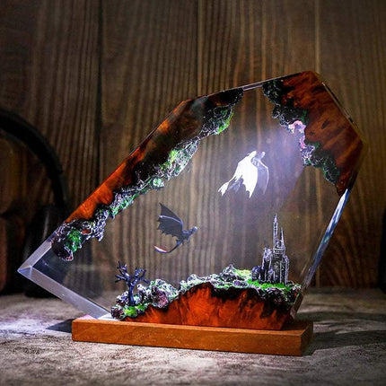 Dragon Resin Table Light Astoria Lifestyle