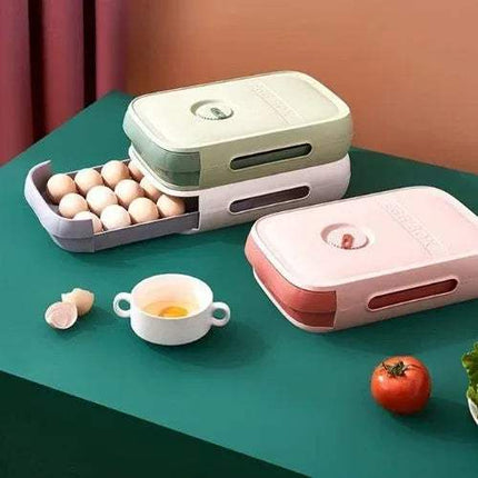 Egg Storage Drawer Box Organize & Protect Eggs Efficiently - Astoria Lifestyle