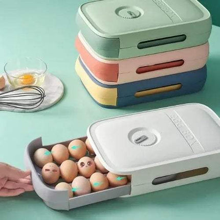 Egg Storage Drawer Box Organize & Protect Eggs Efficiently - Astoria Lifestyle