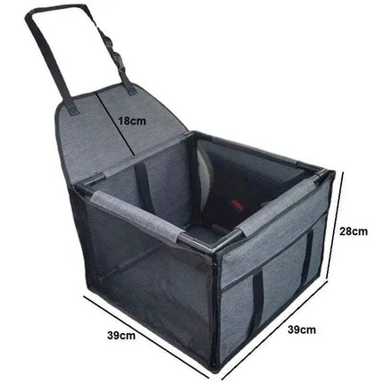 Travel Dog Car Seat Safe & Comfortable Booster Seat for Small Dogs Astoria Lifestyle