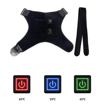 USB Heated Shoulder Brace Rotator Cuff Astoria Lifestyle
