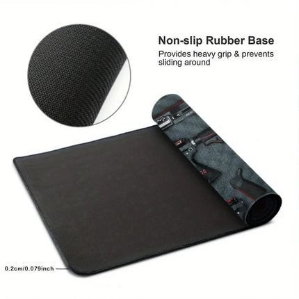 Tactical Gun Parts Print Mat Astoria Lifestyle
