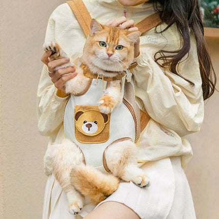 Cat Travel Front Carrier Breathable Pet Backpack for Small Pets Astoria Lifestyle