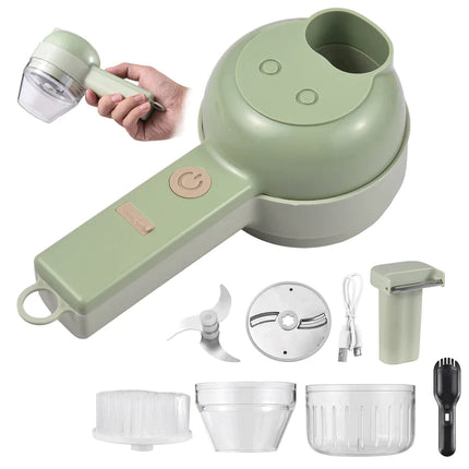 4 in 1 Handheld Electric Vegetable Cutter Multifunction Food Prep Tool Astoria Lifestyle