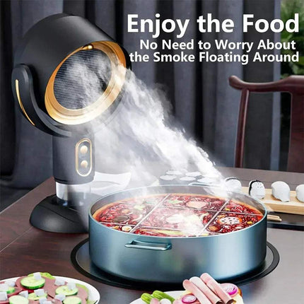 Portable Range Hood Purifier Compact Kitchen Smoke & Odor Remover - Astoria Lifestyle