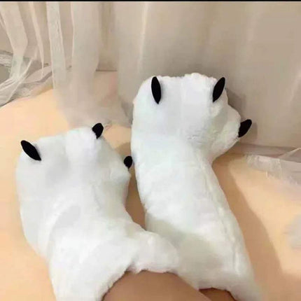Cute Bear Claw Winter Boots