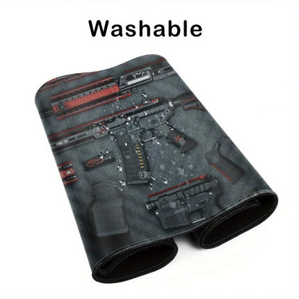 Tactical Gun Parts Print Mat Astoria Lifestyle
