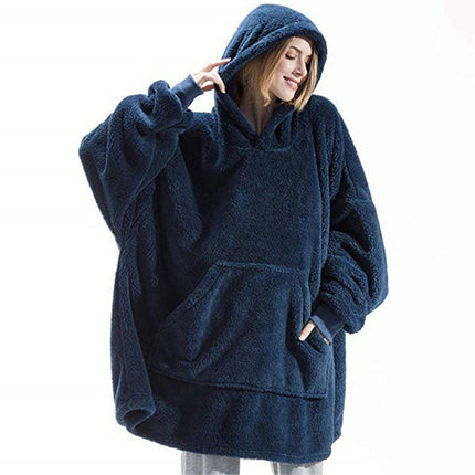 Oversized Hoodie Blanket Sherpa Wearable Fleece Blanket Hoodie Astoria Lifestyle