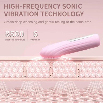 Sonic Waterproof Facial Cleansing Brush