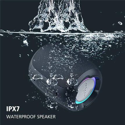 Zealot S53 Portable Bluetooth Speaker submerged in water demonstrating its IPX7 waterproof capabilities. - Astoria Lifestyle