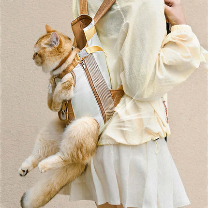 Cat Travel Front Carrier Breathable Pet Backpack for Small Pets Astoria Lifestyle