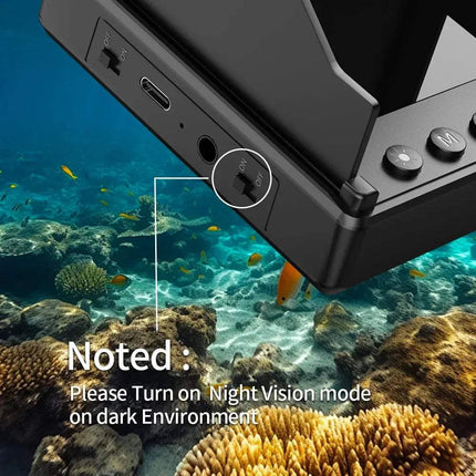 Portable Fishing Camera 4.3” LCD Fish Finder 1080P Underwater View Astoria Lifestyle