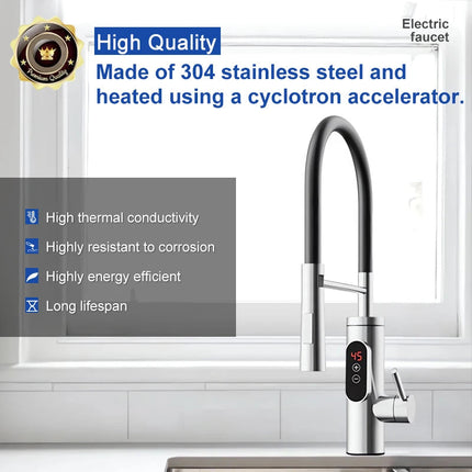 Instant Water Heater Kitchen Faucet Tankless Hot Water Tap Astoria Lifestyle