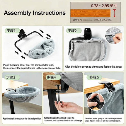 Foldable Cat Desk Bed Astoria Lifestyle