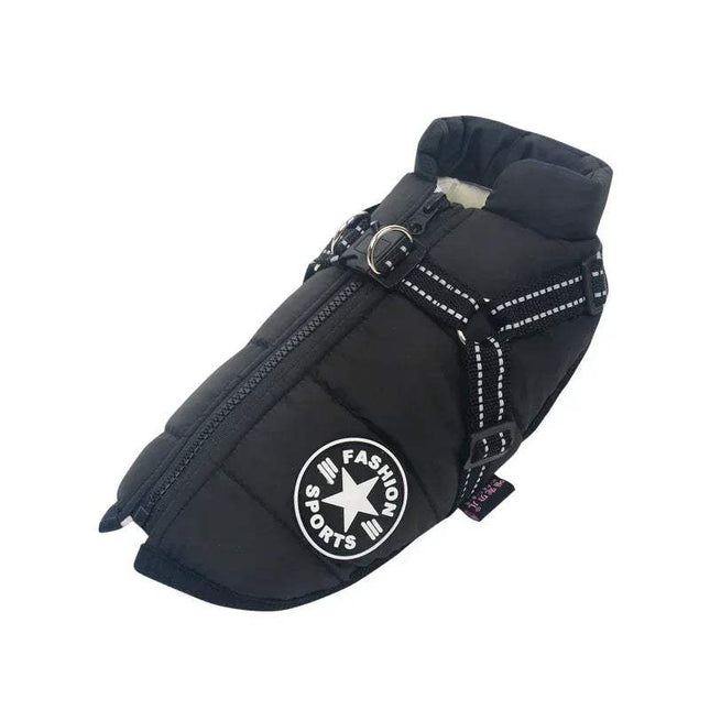 Waterproof Dog Harness Jacket Warm, Dry & Secure Outdoor Protection Astoria Lifestyle