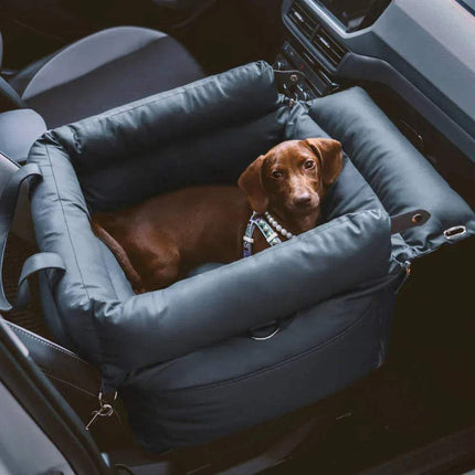 Dog Car Seat Bed with Safety Buckle Cozy & Secure Travel Bed for Pets - Astoria Lifestyle